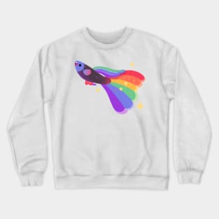 Rainbow guppy 10 Crewneck Sweatshirt